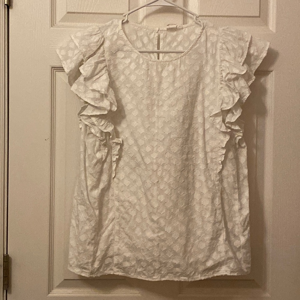 Ruffle Sleeve Top